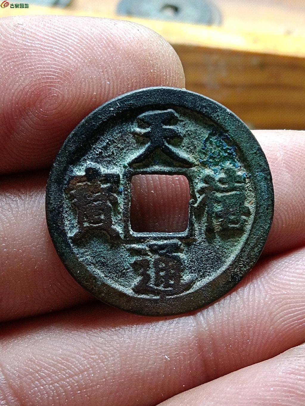 020天禧通宝翘尾通