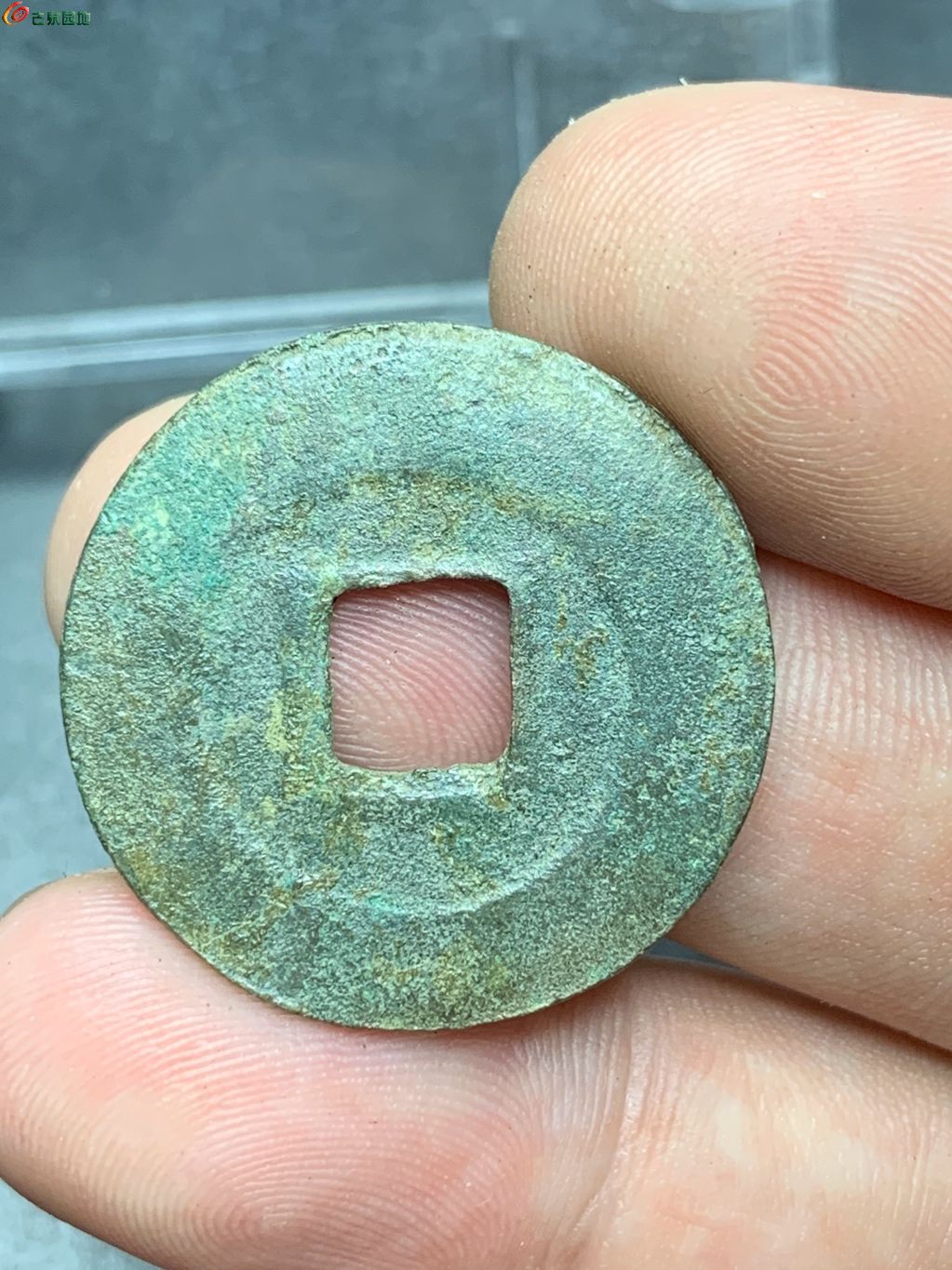嘉佑通宝阔缘斜宝