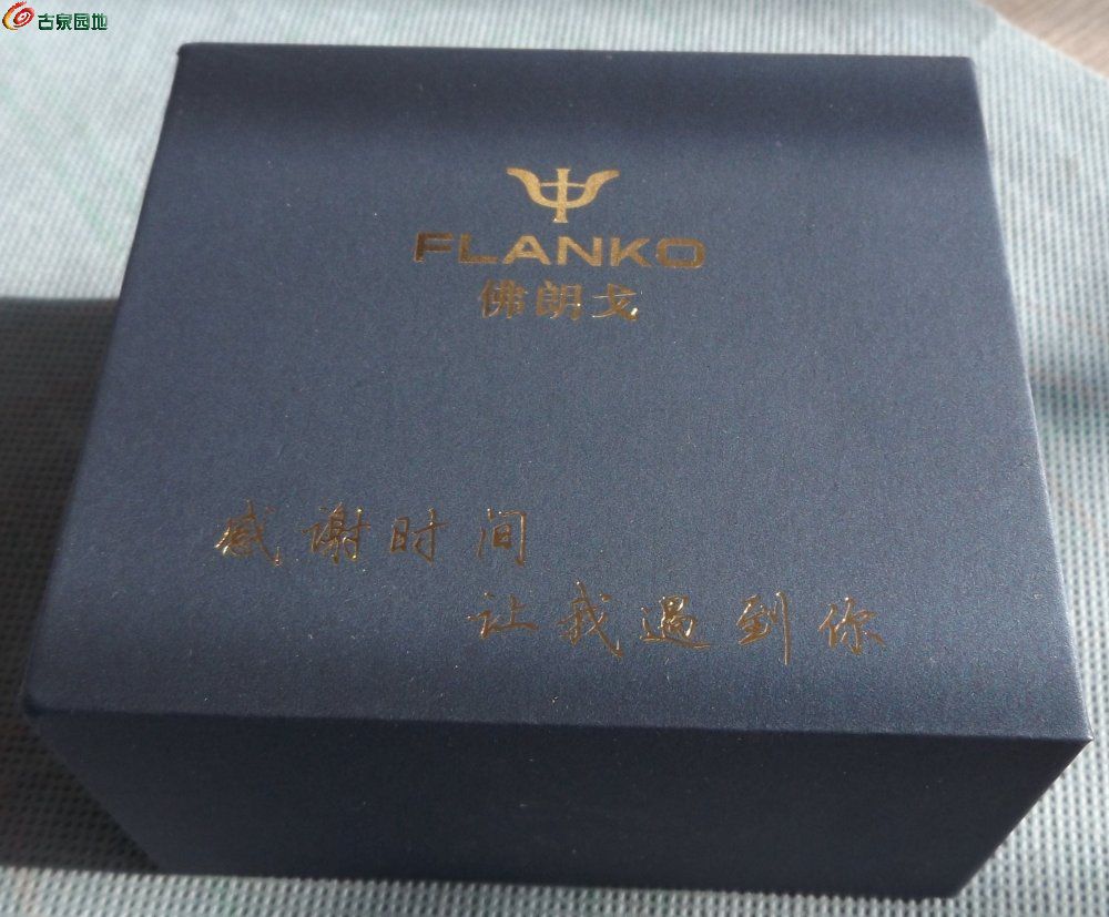 全新带所有包装未拆封未使用钢表链蓝宝石镜面世界名表瑞士造佛朗戈男式手表正3.9.