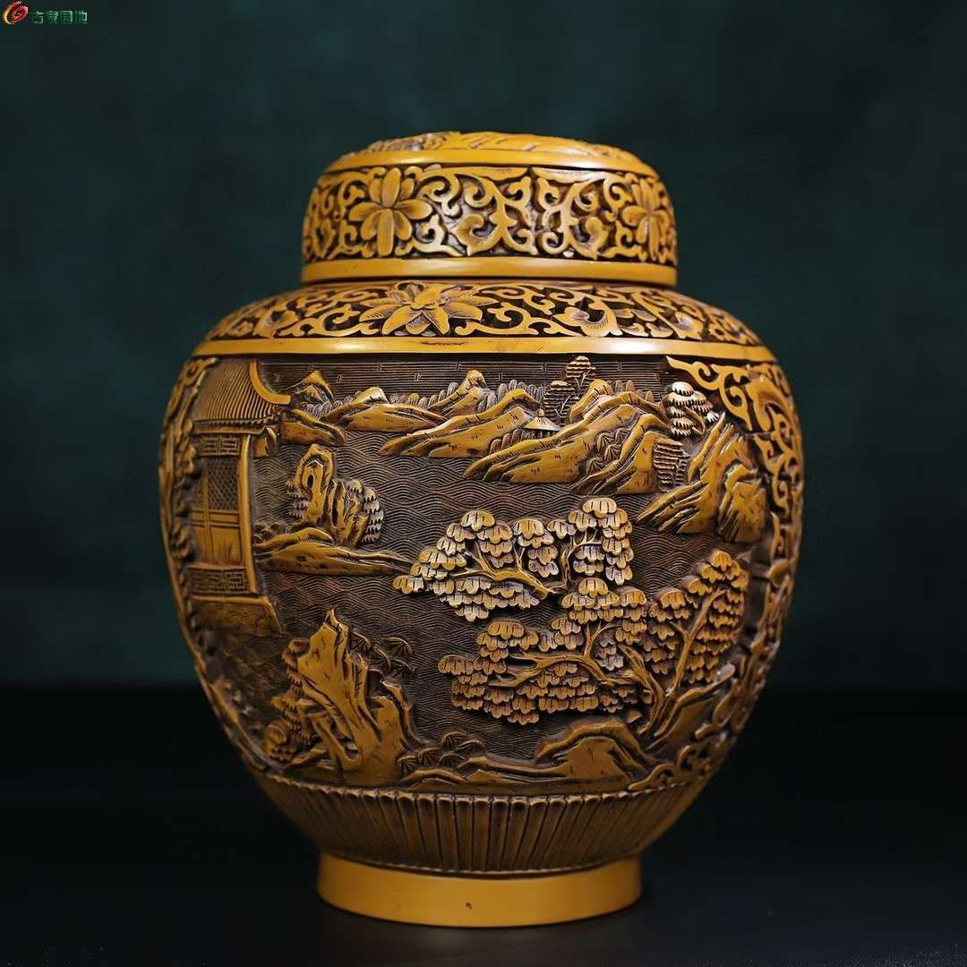 旧藏剔黄漆器山水图罐1.jpg