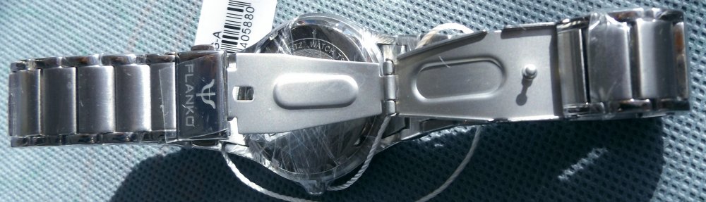 全新带所有包装未拆封未使用钢表链蓝宝石镜面世界名表瑞士造佛朗戈男式手表局19.j