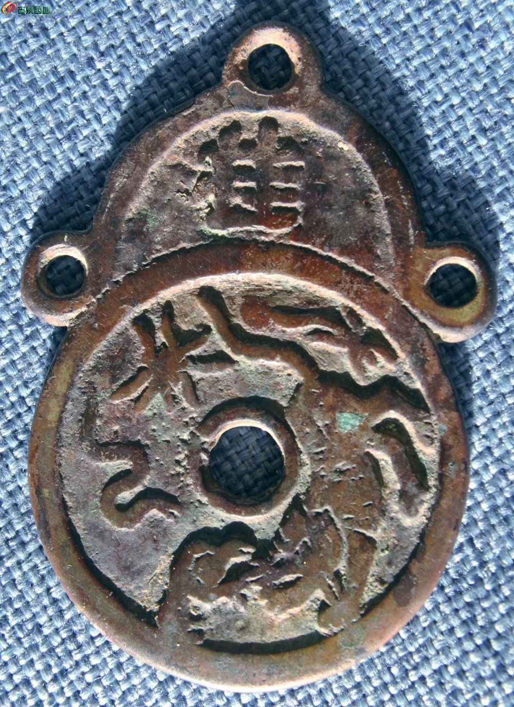 驱邪降福面钟馗背五毒大型挂花钱局4.jpg
