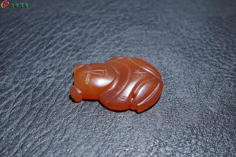 明清老玛瑙童子帽花配饰5.jpg