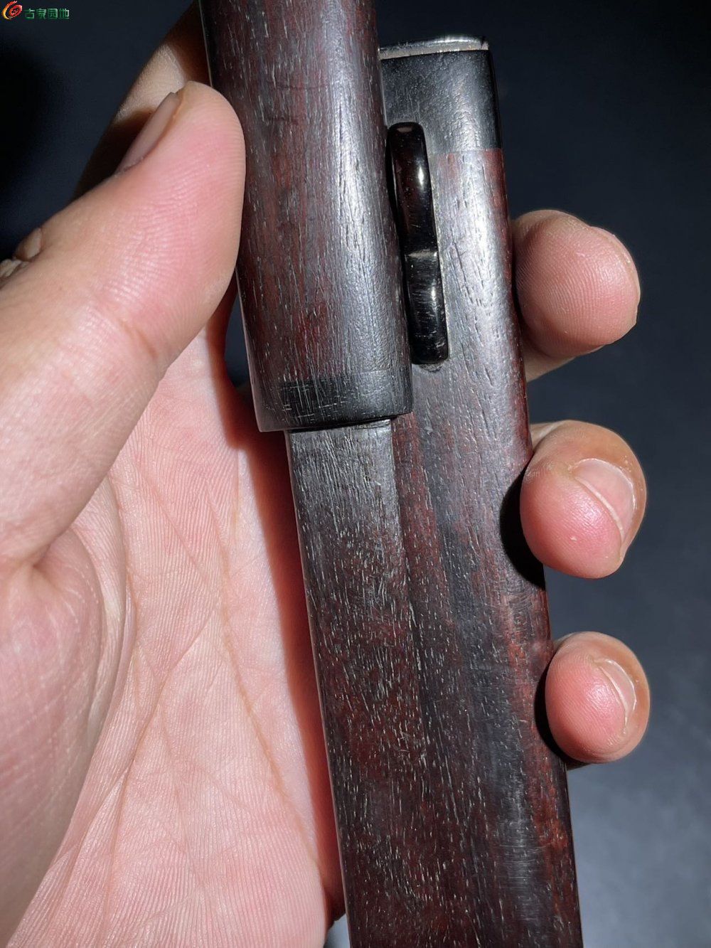 红木嵌乌木文房裁纸刀6.jpg