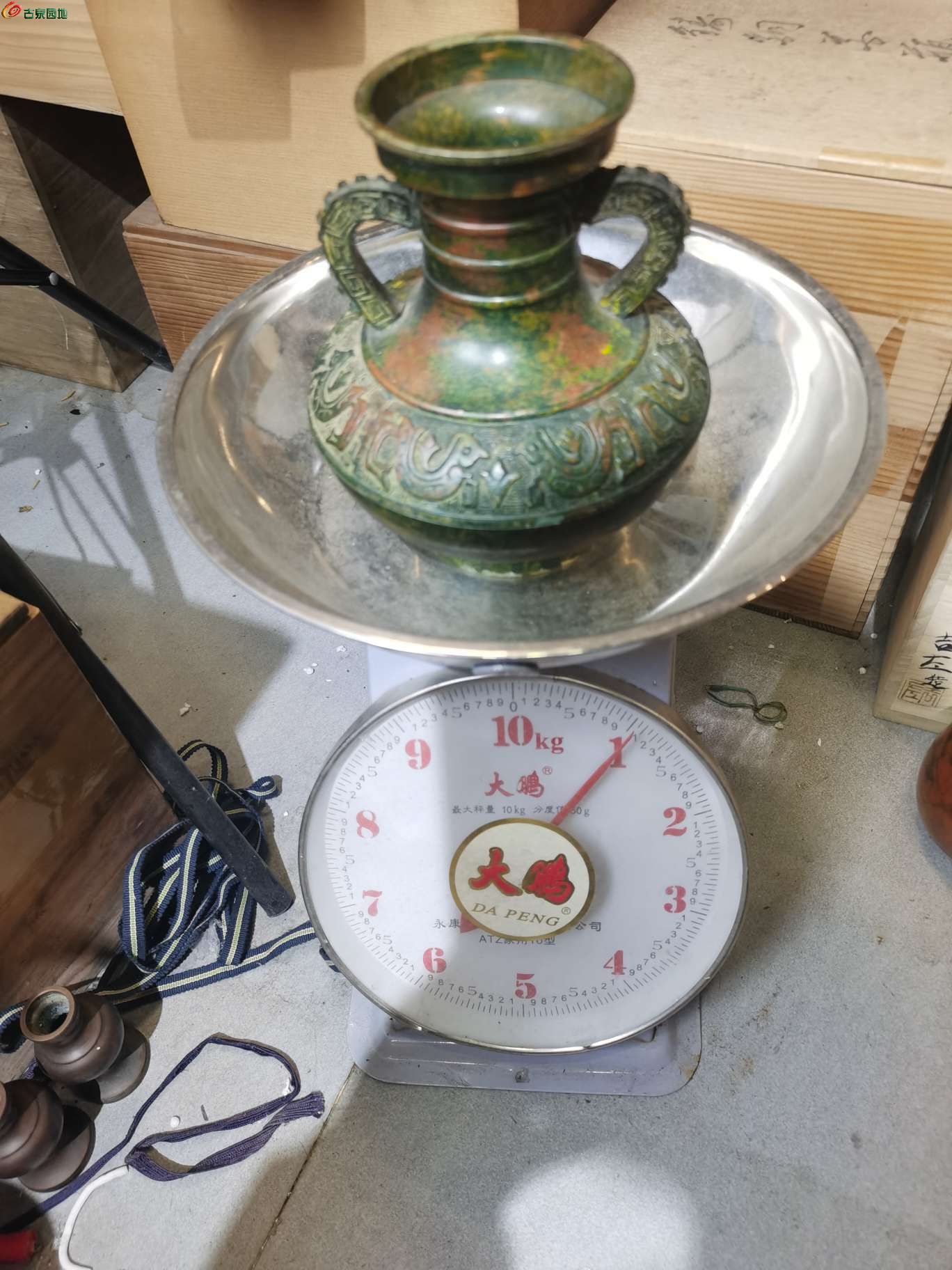 日本舶来品铜花瓶9.jpg