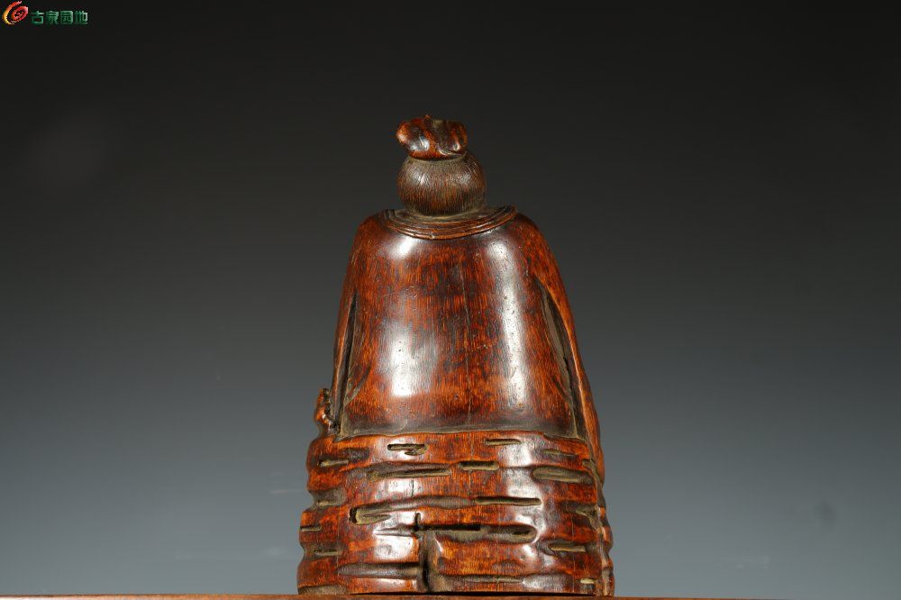 旧藏 竹雕刻寿星摆件5.jpg