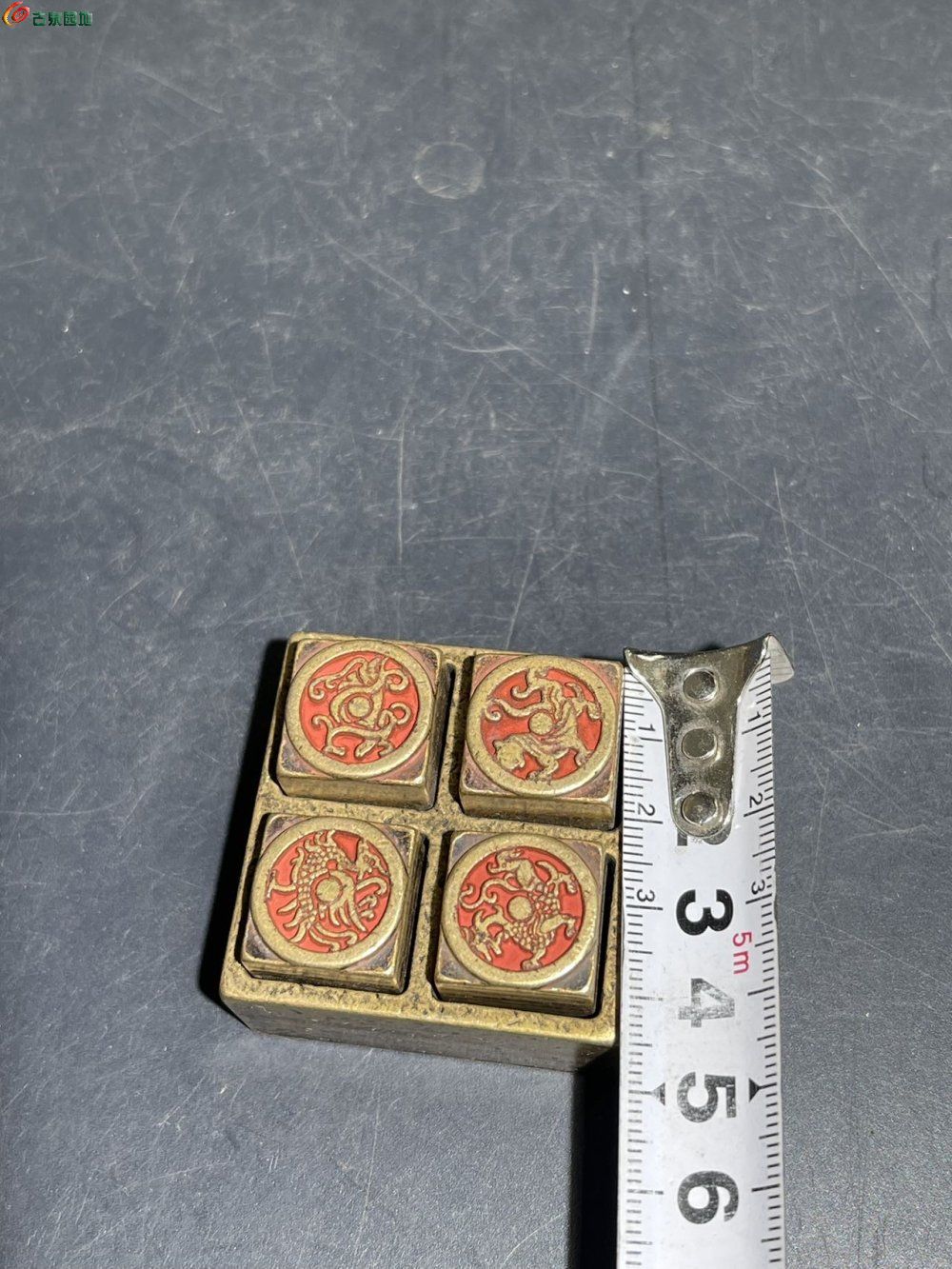 道教四灵铜印章 套印一组7.jpg