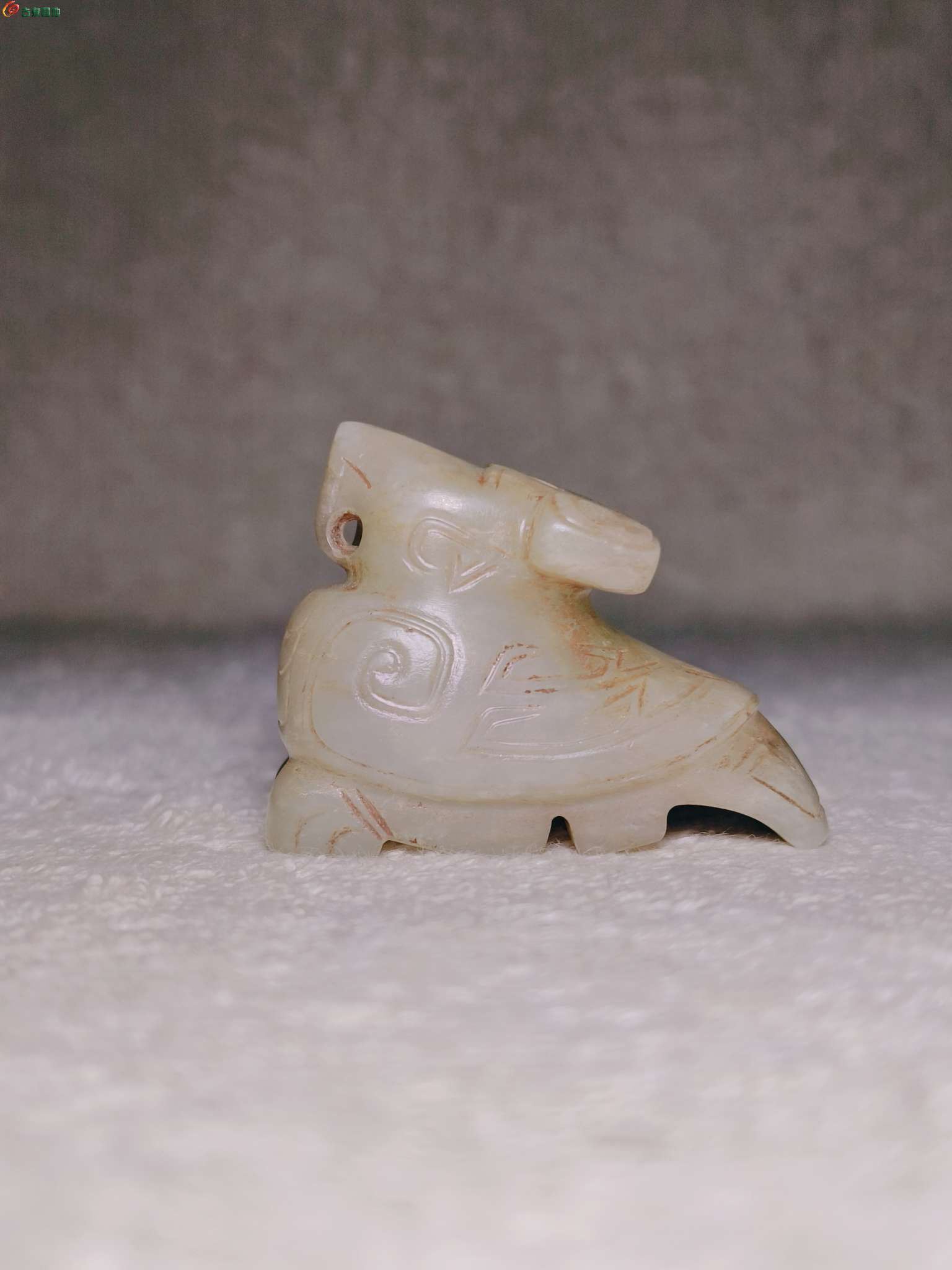 玉邸枭坠饰多宝串饰（巴蜀氐人半水半干皮壳）1.jpg