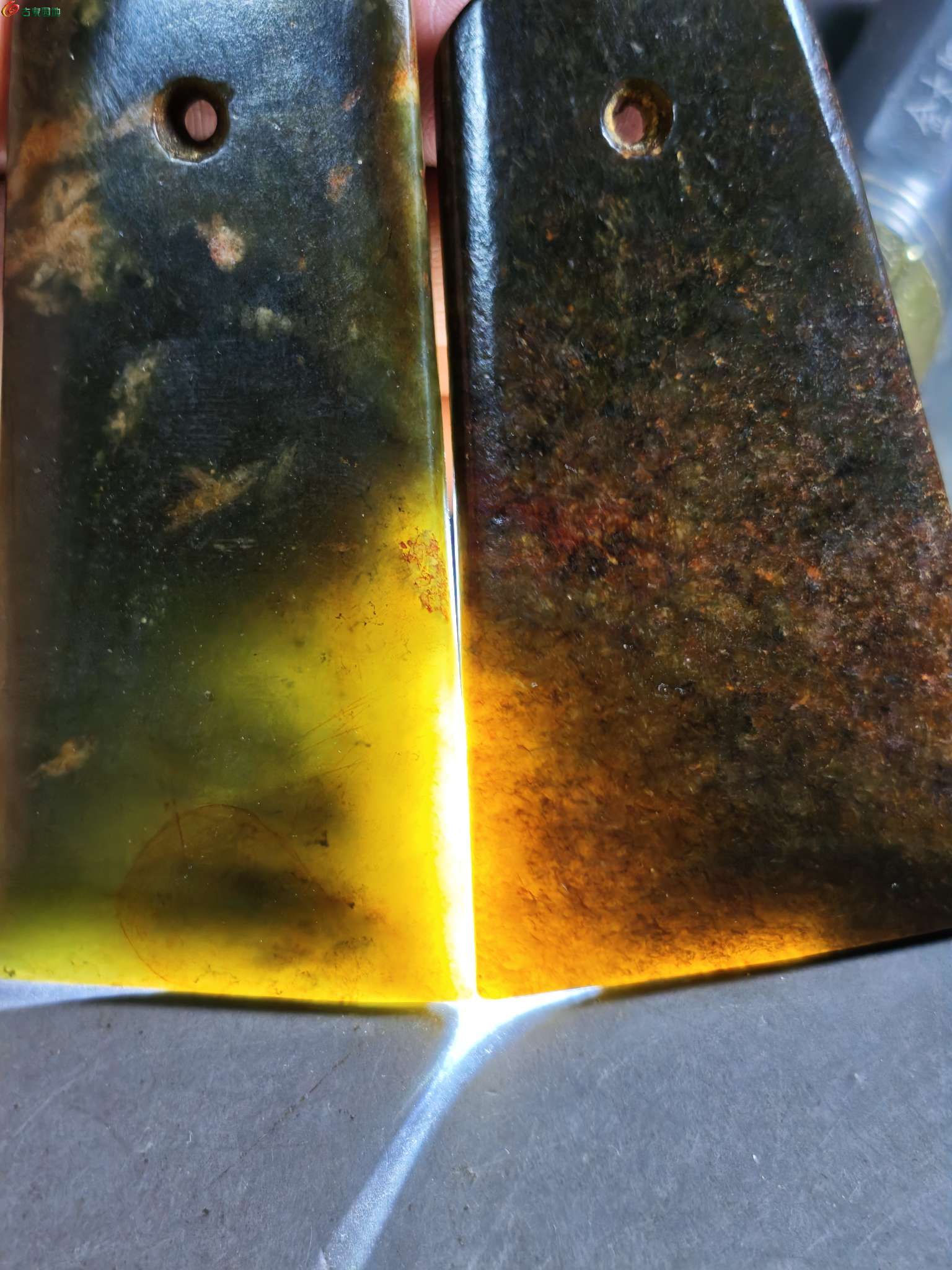 旧藏美玉斧一对6.jpg