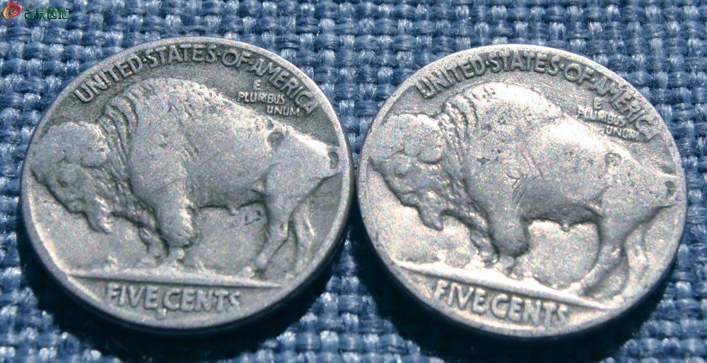 1929年和1936年印第安人背野牛5分硬币2枚局5.jpg