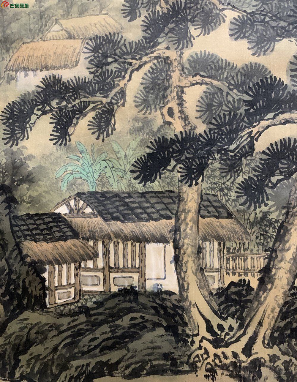 旧藏 陈文翰 秋山高士7.jpg