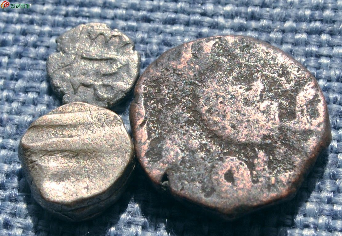 丝绸之路双面人物星月纹文字不同版铜银币3枚1局5.jpg