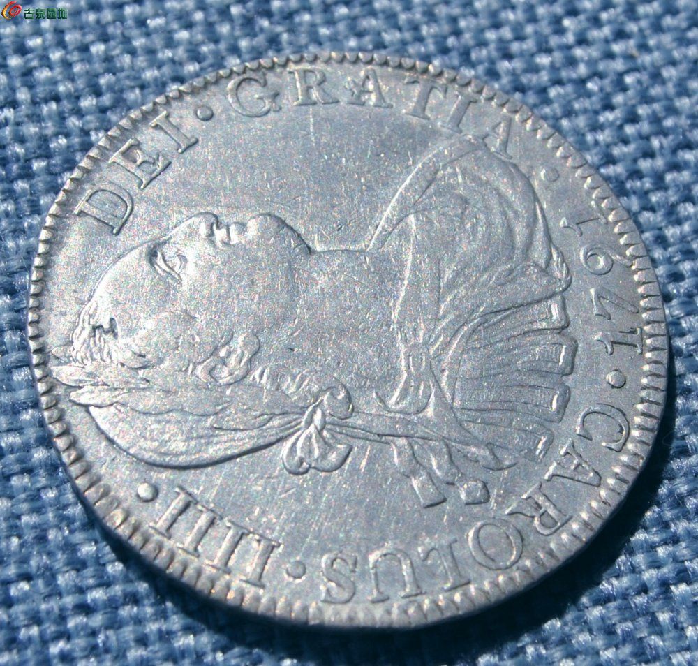 美品27克1791年西班牙查理三世双柱大银圆局4.jpg