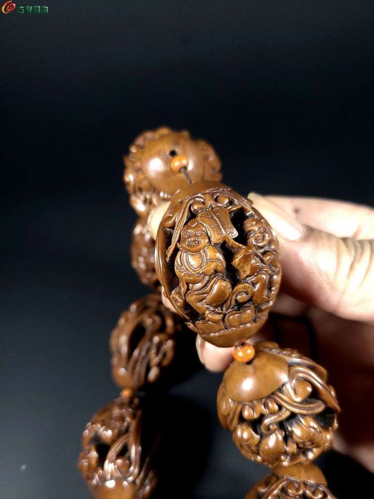珍品旧藏念珠，核桃手持把件9.jpg