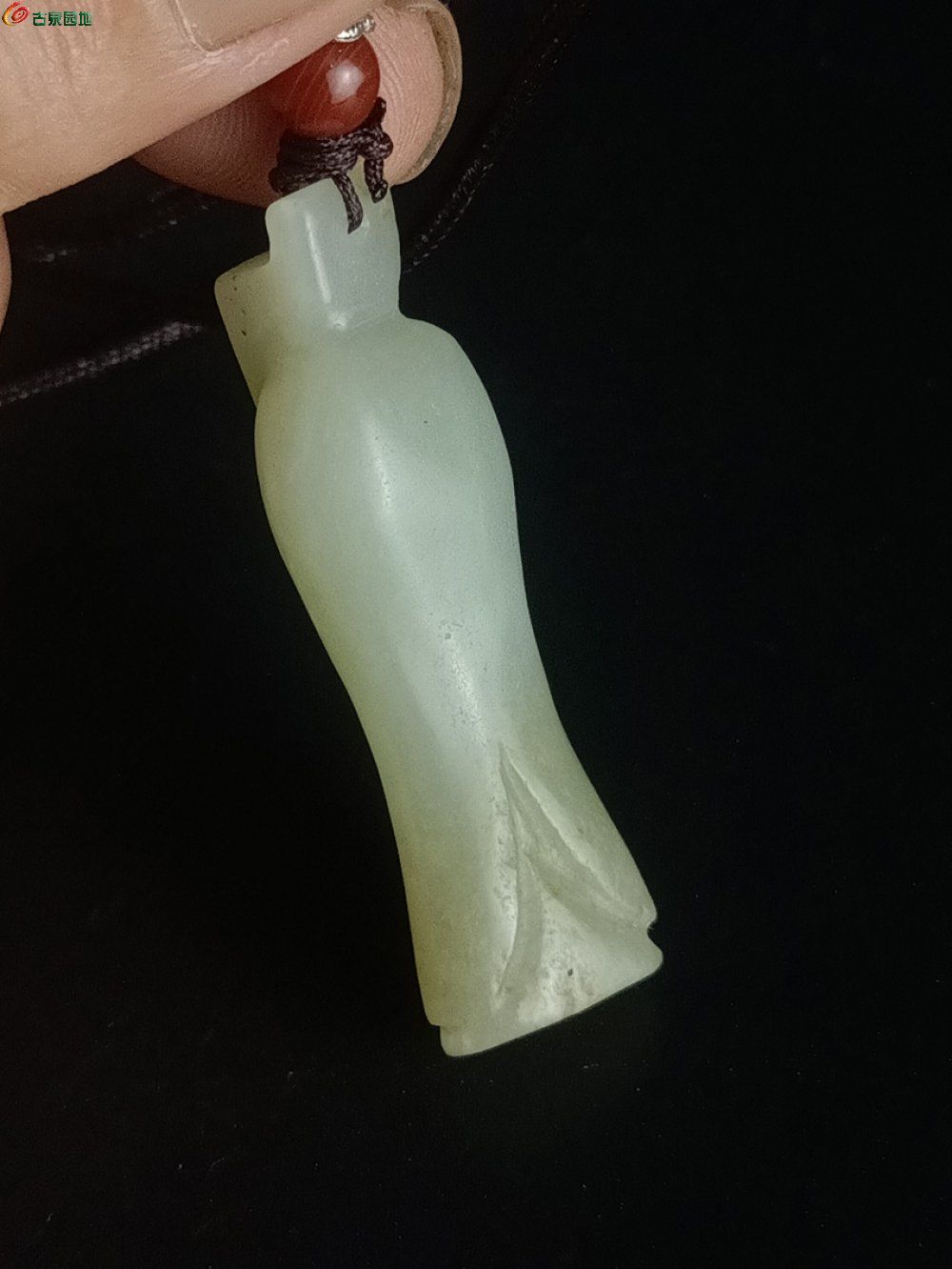 旧藏 和田玉翁仲挂件 (9).jpg