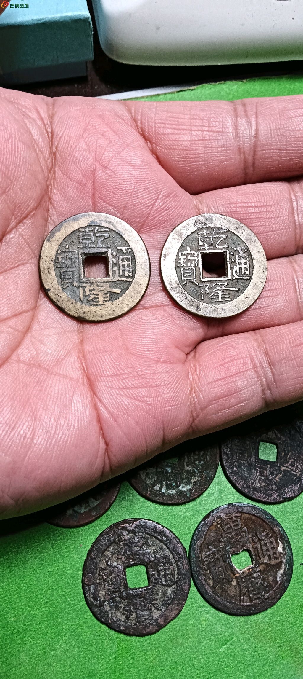 黄色美品乾隆- 清钱信息- 古泉社区