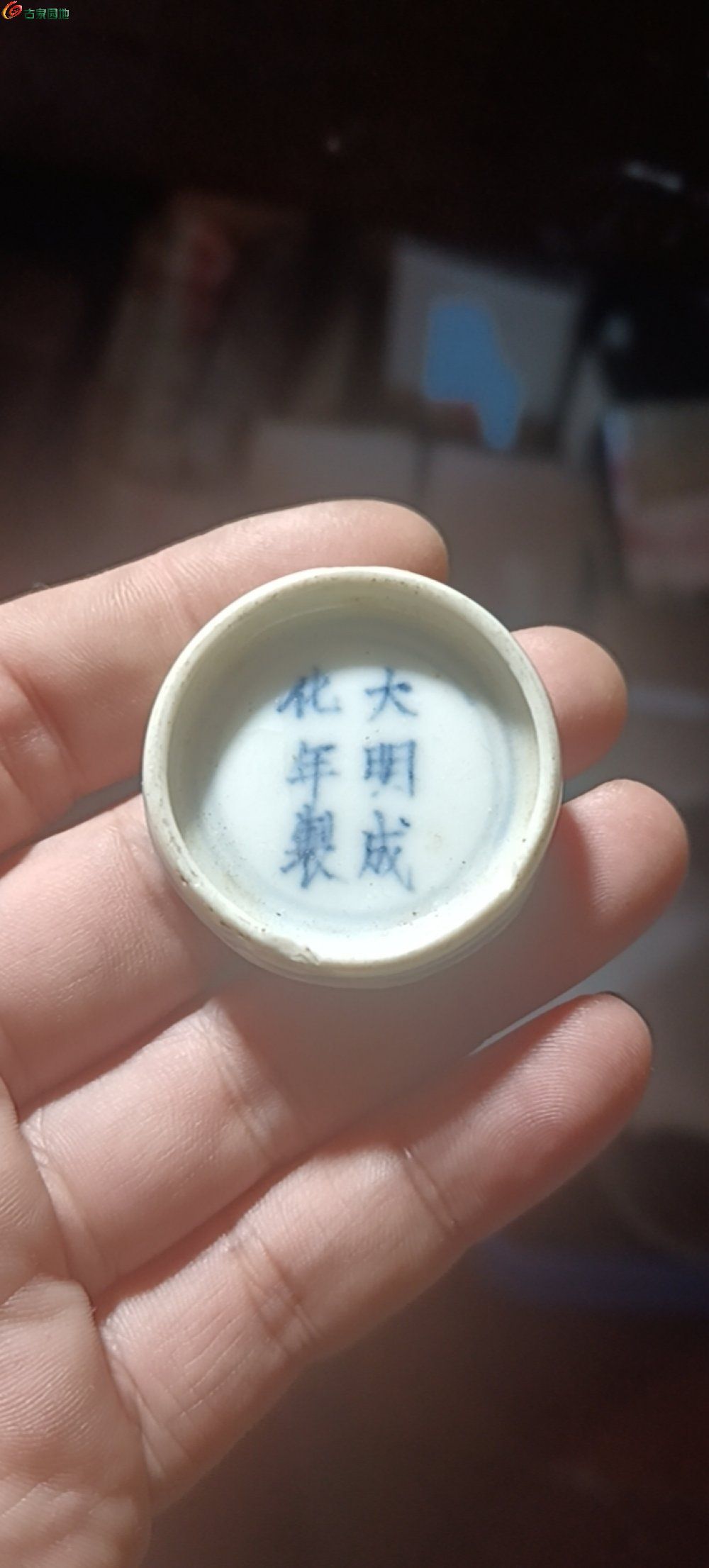 大明成化年制底款- 历代陶器瓷器- 古泉社区