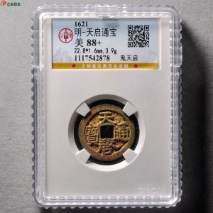 天启通宝鬼天启成交图