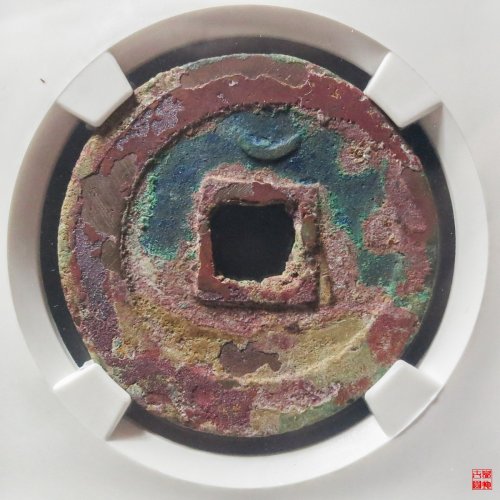 顺天背月小天版评级币