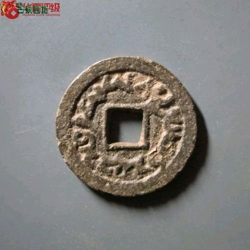 DD2068华夏评级82分：突骑施汗钱 大样 直径24.3mm 厚1.9mm 重5.3克