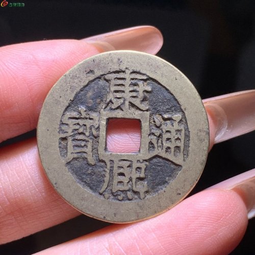 1号 顺治通宝 背江