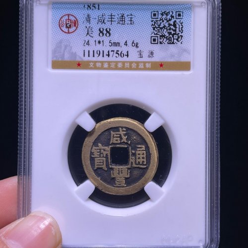 24+咸丰通宝宝源大样