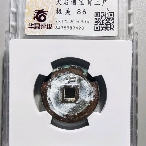 1093天启通宝背上户