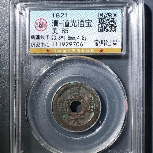 C3道光通宝宝伊背上星